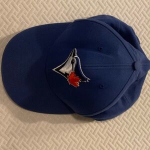 Blue Baseball Cap with Embroidered Toronto Blue Jays Logo.